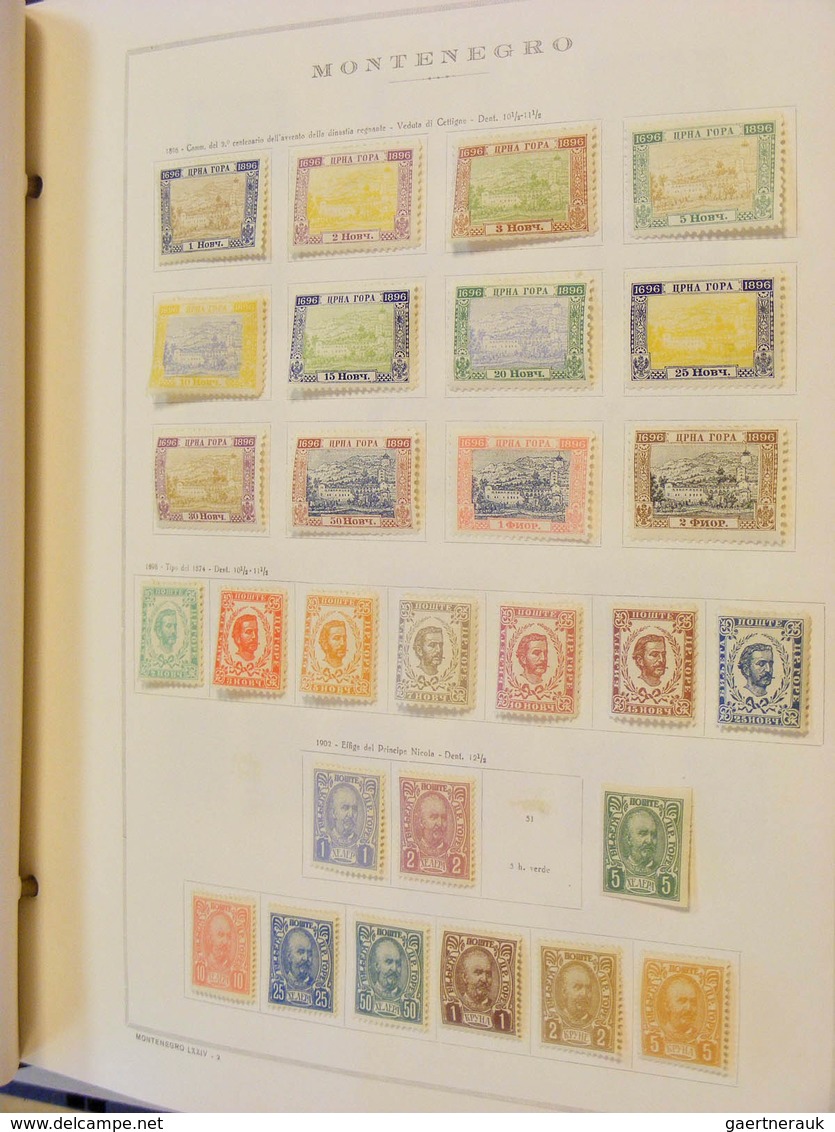 Jugoslawien: 1866/1957: Neat mint & used collection of Yugoslavia in one album starting with section