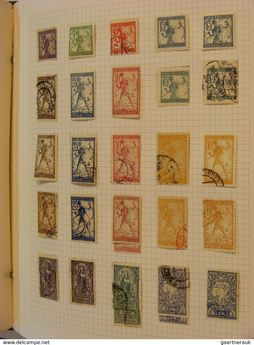 Jugoslawien: 1866/1957: Neat mint & used collection of Yugoslavia in one album starting with section