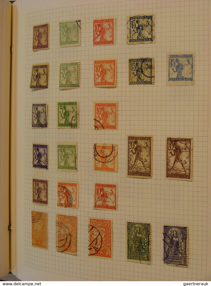 Jugoslawien: 1866/1957: Neat mint & used collection of Yugoslavia in one album starting with section