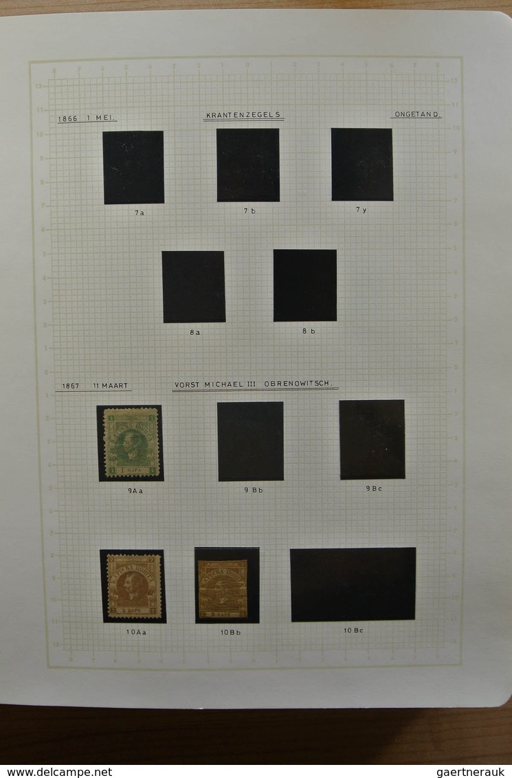 Jugoslawien: 1866-1945. Partly Specialised, MNH, Mint Hinged And Used Collection Yugoslavia 1866-194 - Usados