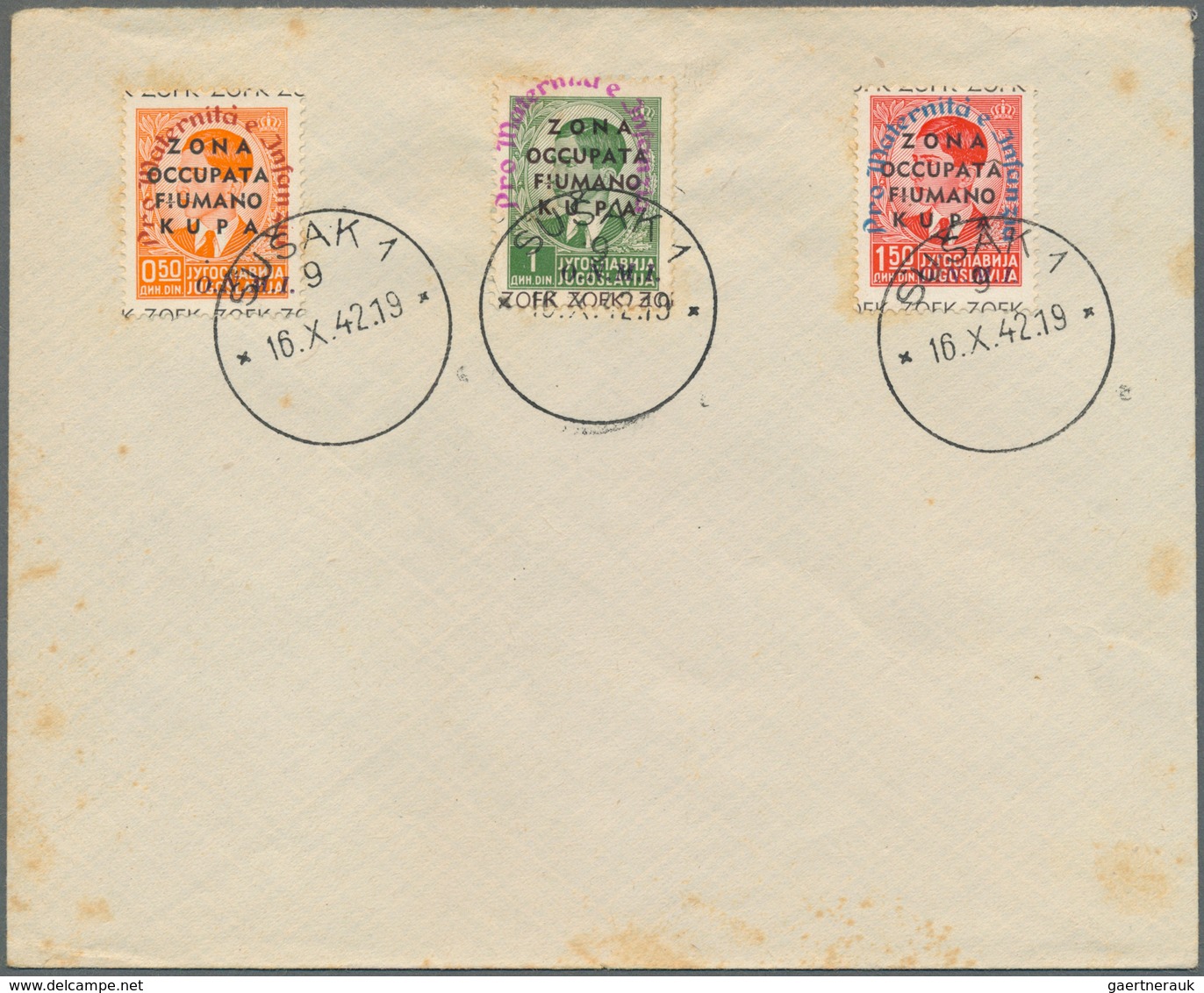 Jugoslawien: 1920/1980, lot of 33 covers/cards incl. attractive commemorative 1939/1940 covers, Ital