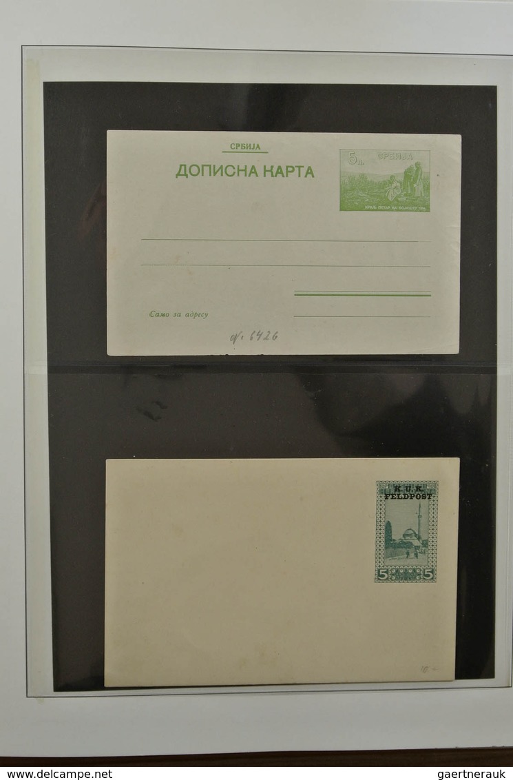 Jugoslawien: Interesting collection of Yugoslavia, including many covers and also Montenegro, Bohemi