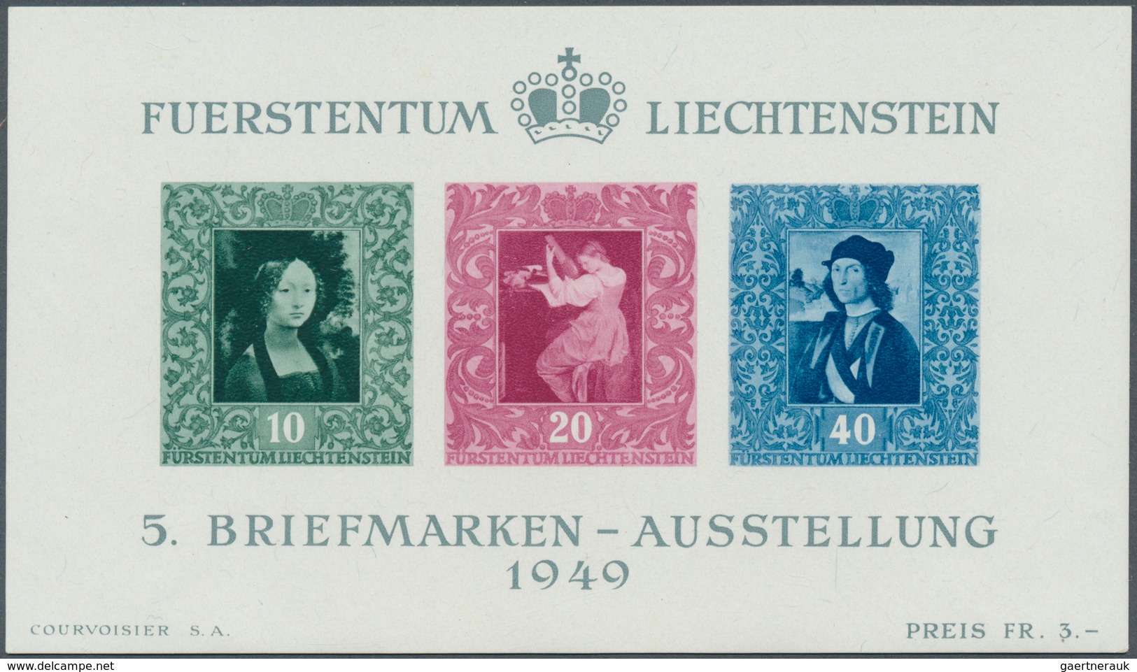 Liechtenstein: 1912/1979 (ca.), Dubletten Chronologisch Geordnet Im Lagerbuch Mit Schwerpunkt Im Mod - Lettres & Documents