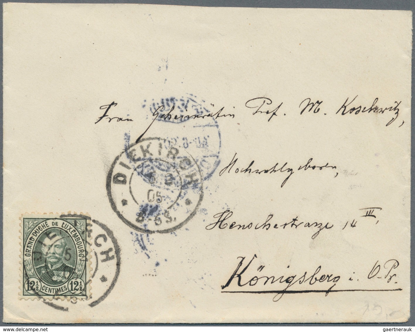 Luxemburg: 1890's-1960's Ca.: About 80 Covers, Postcards, FDCs And Postal Stationery Items, With Ear - Cartas & Documentos
