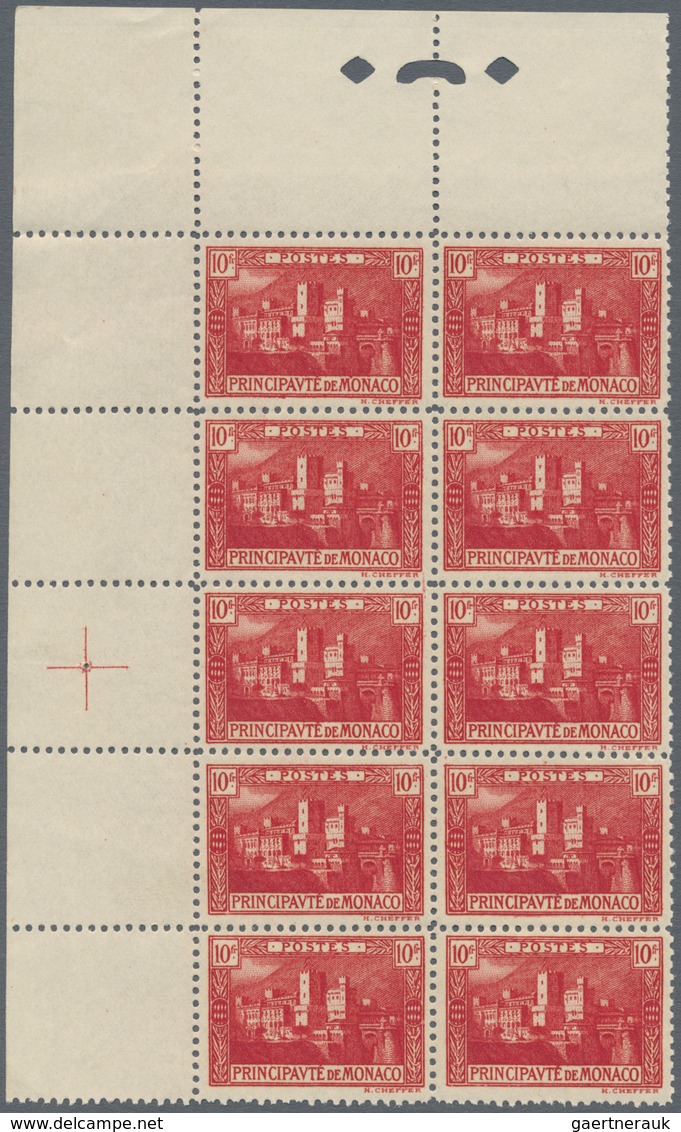 Monaco: 1885/1955 (ca.), duplicates on stockcards with many better stamps incl. a very great part of