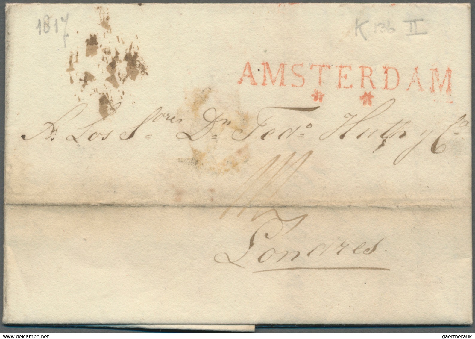 Niederlande - Vorphilatelie: 1733/1862, Partie Von Knapp 40 Grenzüberschreitetenden Briefen Vom Und - ...-1852 Prephilately