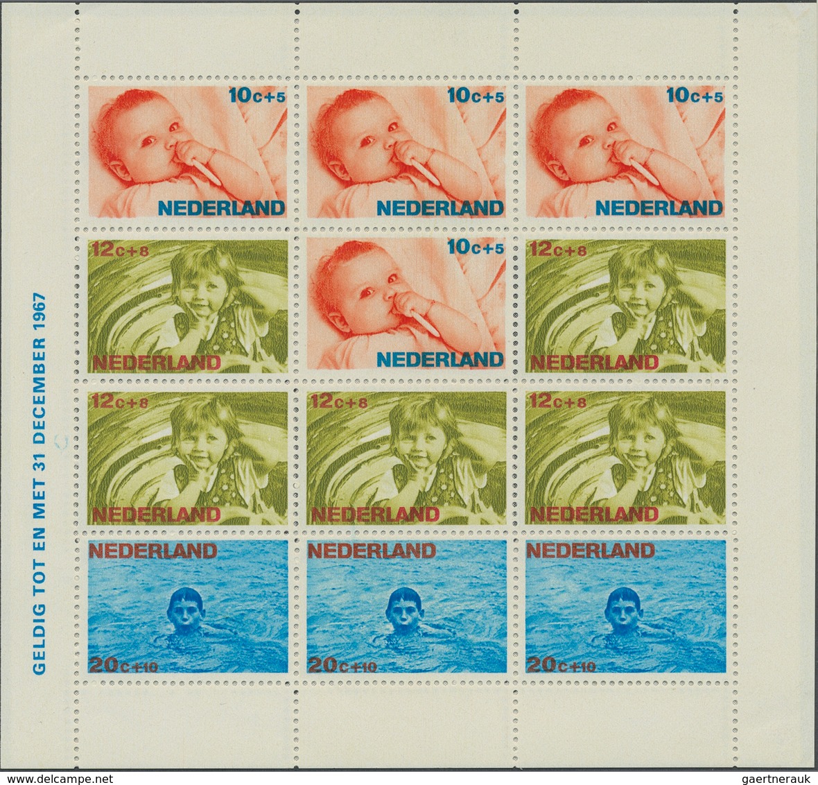 Niederlande: 1900/1988 (ca): Postfrische (im Anfang Auch Gestempelte Und Ungebrauchte) Sammlung Im 2 - Lettres & Documents