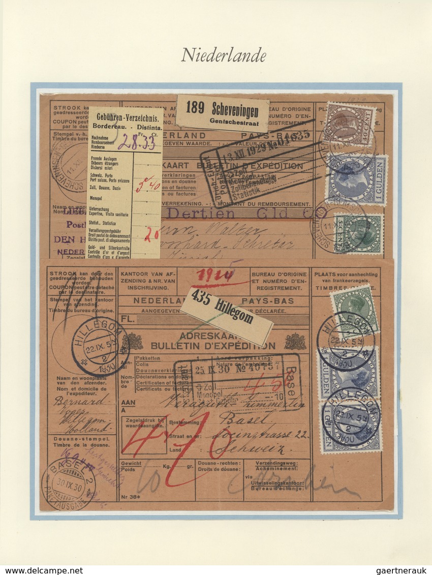 Niederlande: 1925/1945 Ca., Attractive Collection With Ca. 80 Covers, Comprising Various Aspects Of - Lettres & Documents