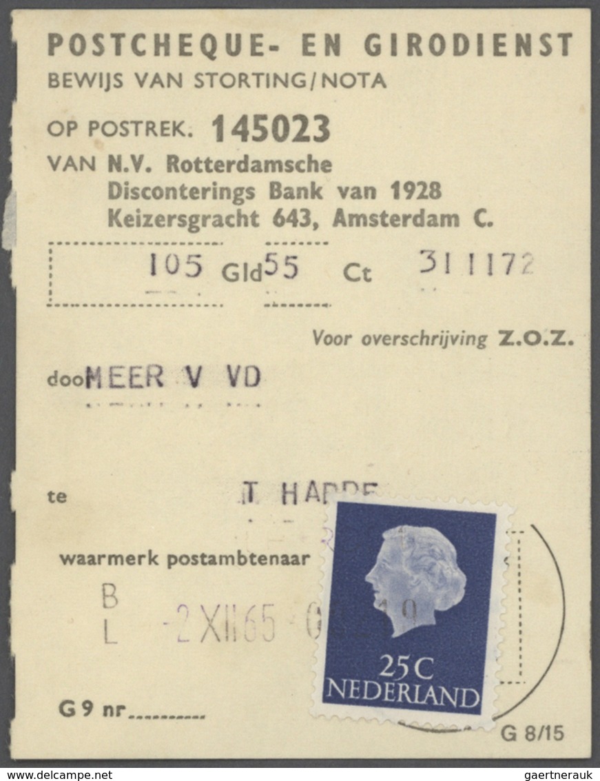 Niederlande: 1948 from ca., comprehensive collection with more than 170 covers, focus on "postal rat