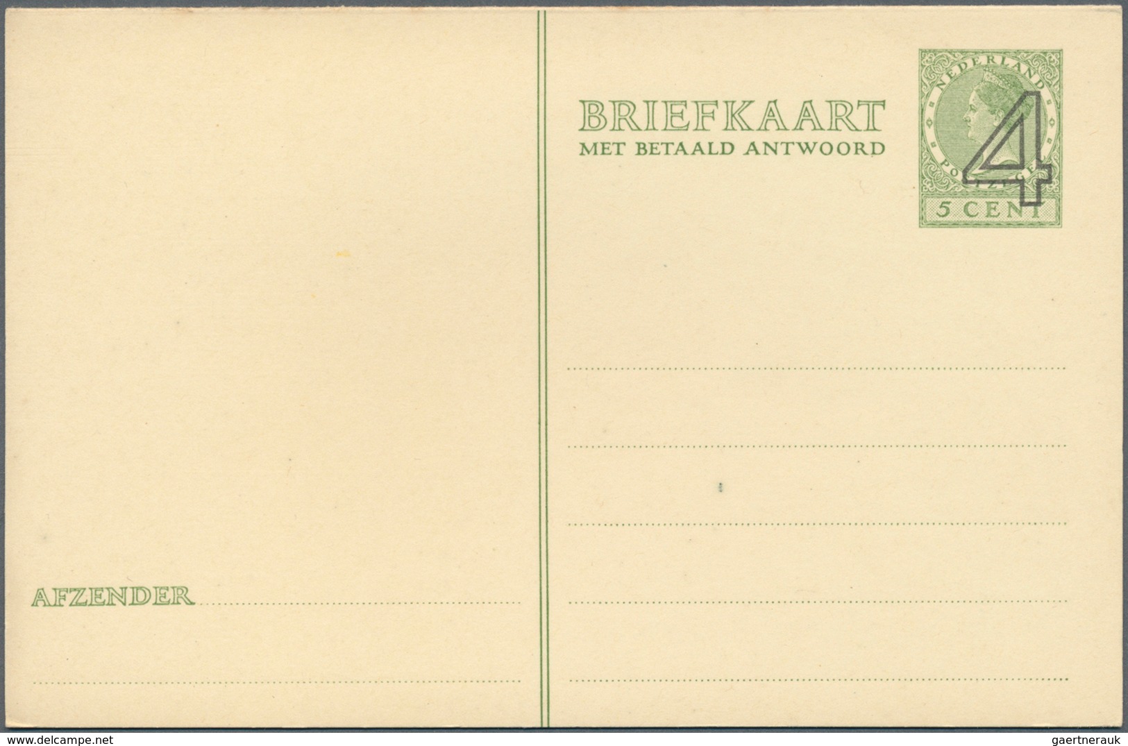 Niederlande - Ganzsachen: 1872/1947, Collection Of Apprx. 117 (apparently Mainly Different) Unused S - Entiers Postaux