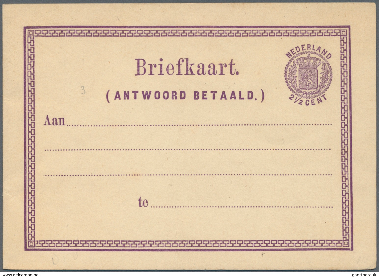 Niederlande - Ganzsachen: 1872/1947, Collection Of Apprx. 117 (apparently Mainly Different) Unused S - Entiers Postaux