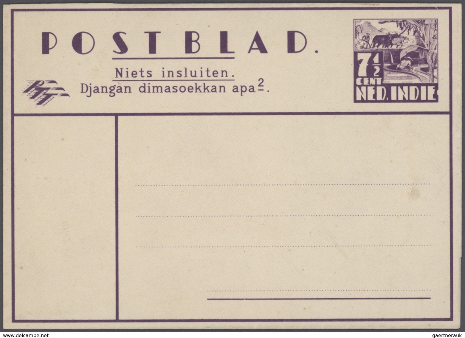 Niederlande - Ganzsachen: 1933/1990 (ca.), accumulation of several hundred unused stationeries with
