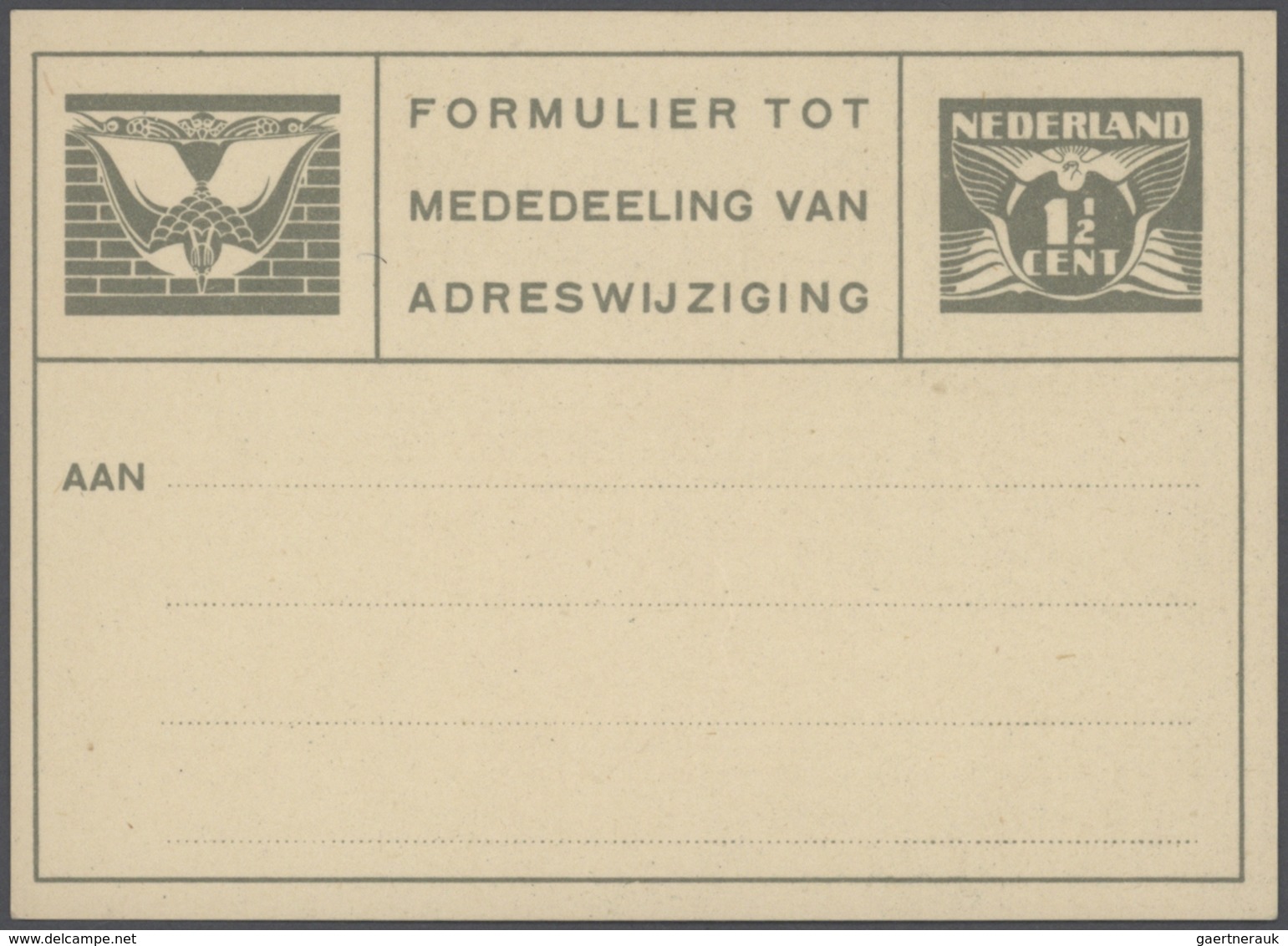 Niederlande - Ganzsachen: 1933/1990 (ca.), accumulation of several hundred unused stationeries with