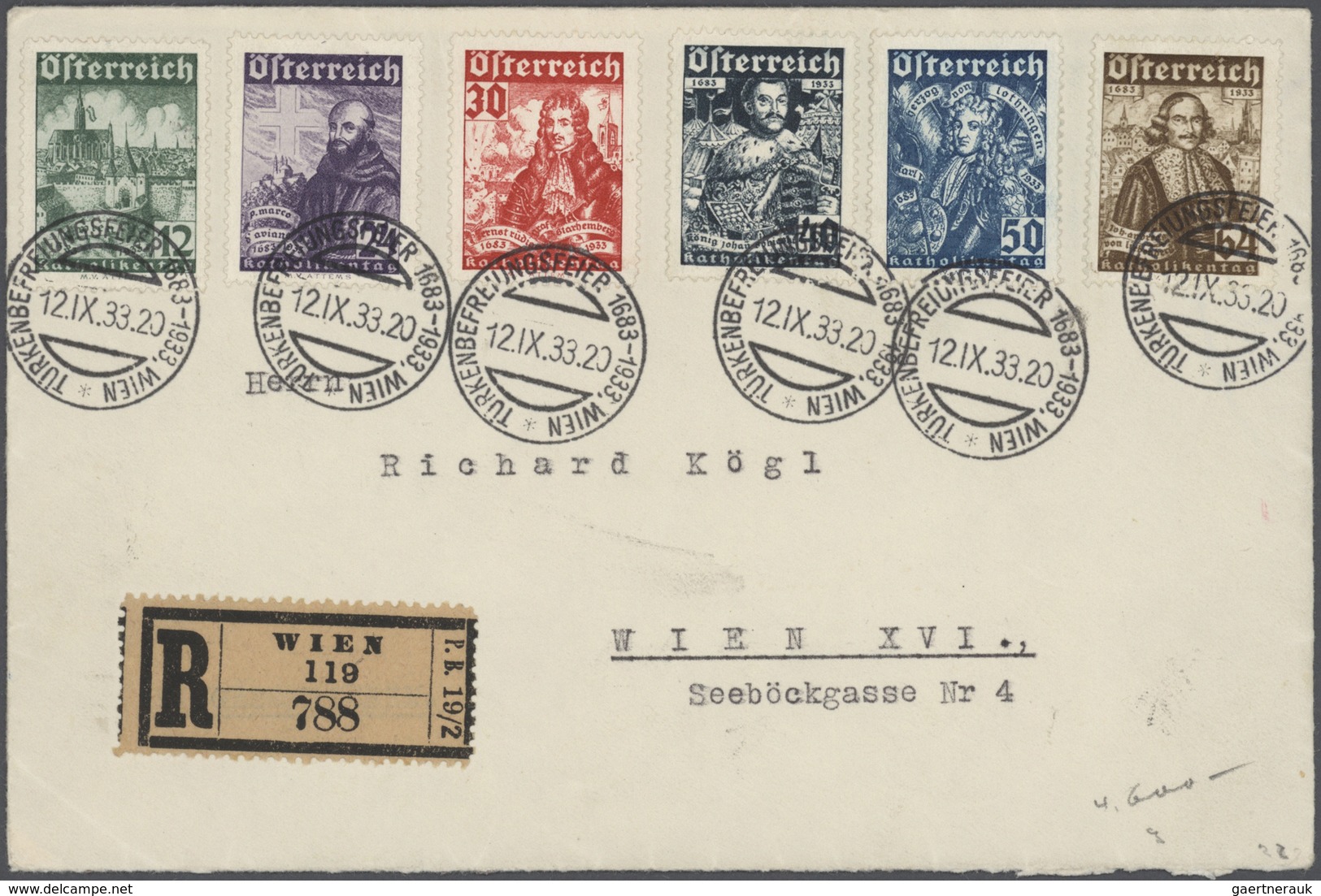 Österreich: 1850/1983, saubere Sammlung auf Albenblättern streckenweise komplett geführt, ab einem g