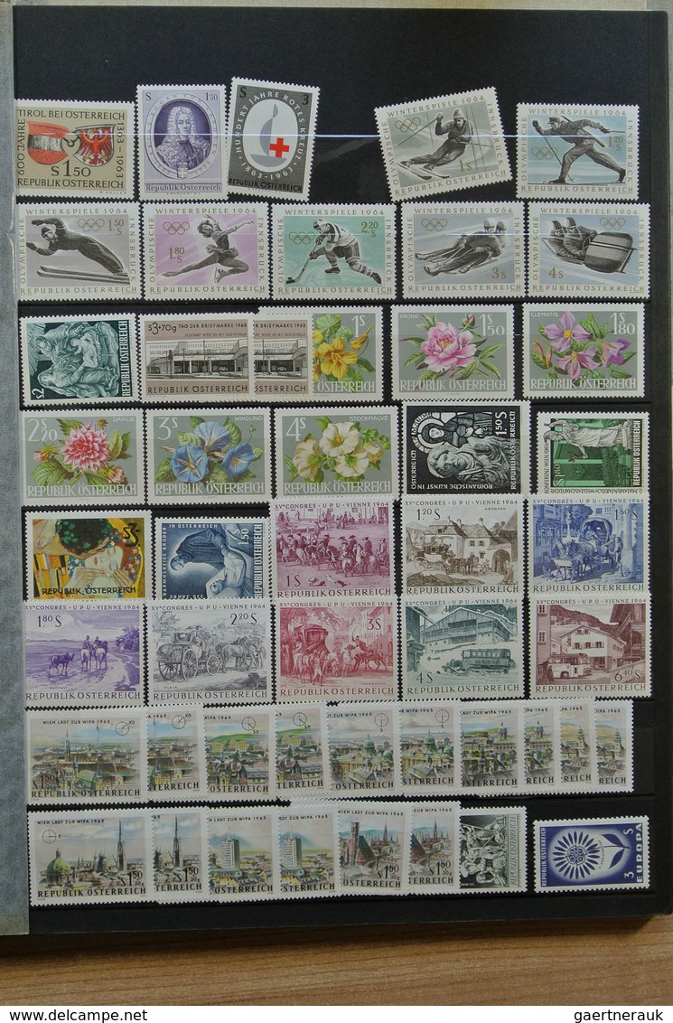 Österreich: 1860-1978. Nice Collection/lot With Duplication, Most Of The Value Is In The Duplicated - Otros & Sin Clasificación