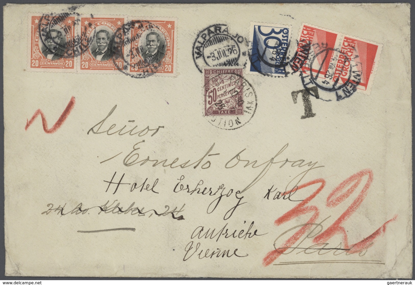 Österreich - Portomarken: 1918/25, Spezial-Sammlung Von Etwa 130 Nachporto-Belegen Ab Gründung Deuts - Postage Due