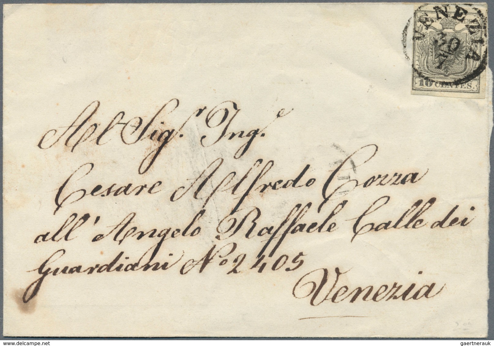 Österreich - Lombardei Und Venetien - Stempel: 1850/1864, VENEZIA, Schöne Sammlung Mit Vielen Besser - Lombardo-Vénétie