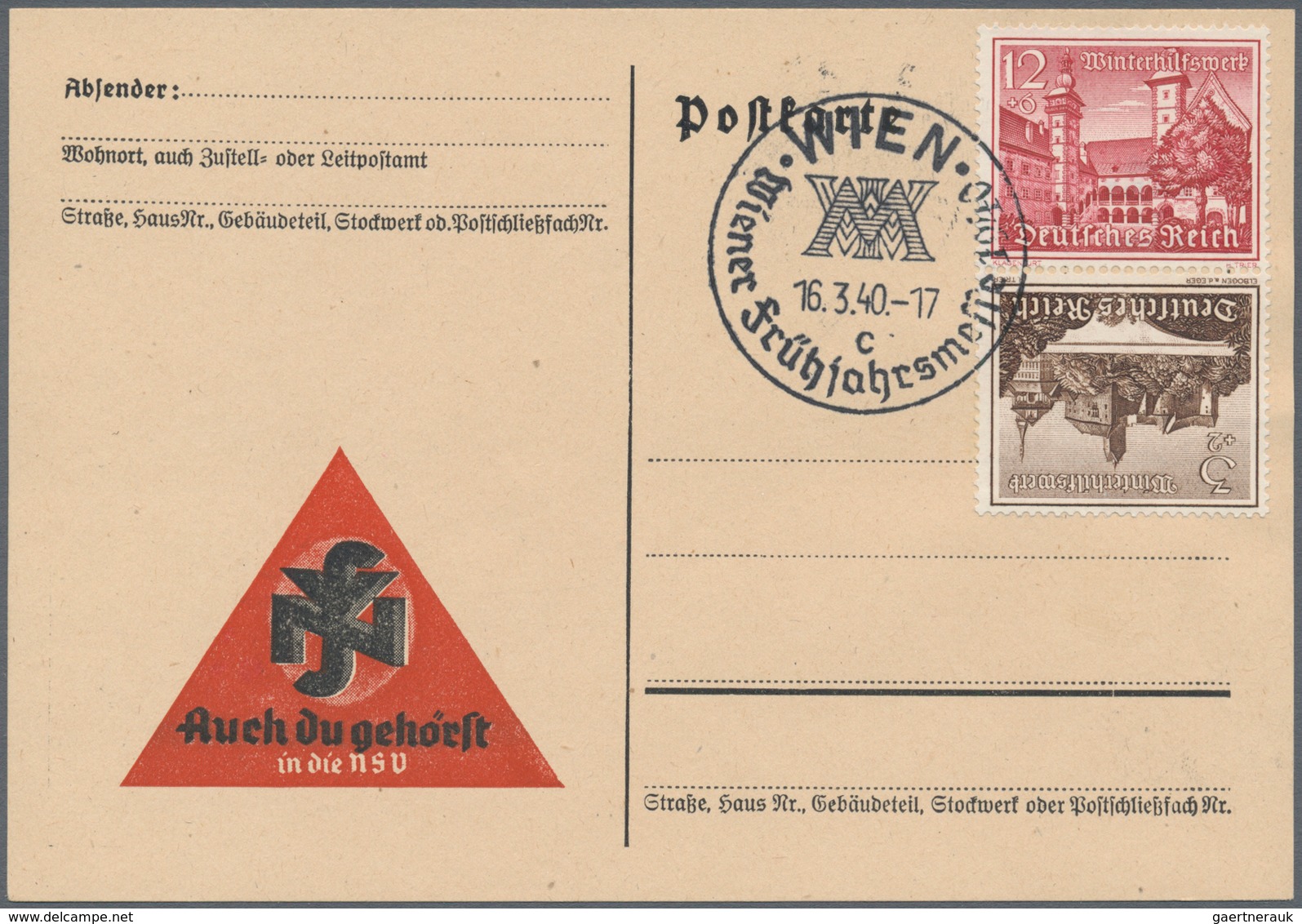Österreich - Ostmark: 1938/1944, SONDERSTEMPEL OSTMARK, Reichhaltige Sammlung Mit über 800 Briefen, - Otros & Sin Clasificación