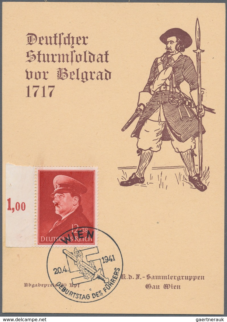 Österreich - Ostmark: 1938/1944, SONDERSTEMPEL OSTMARK, reichhaltige Sammlung mit über 800 Briefen,