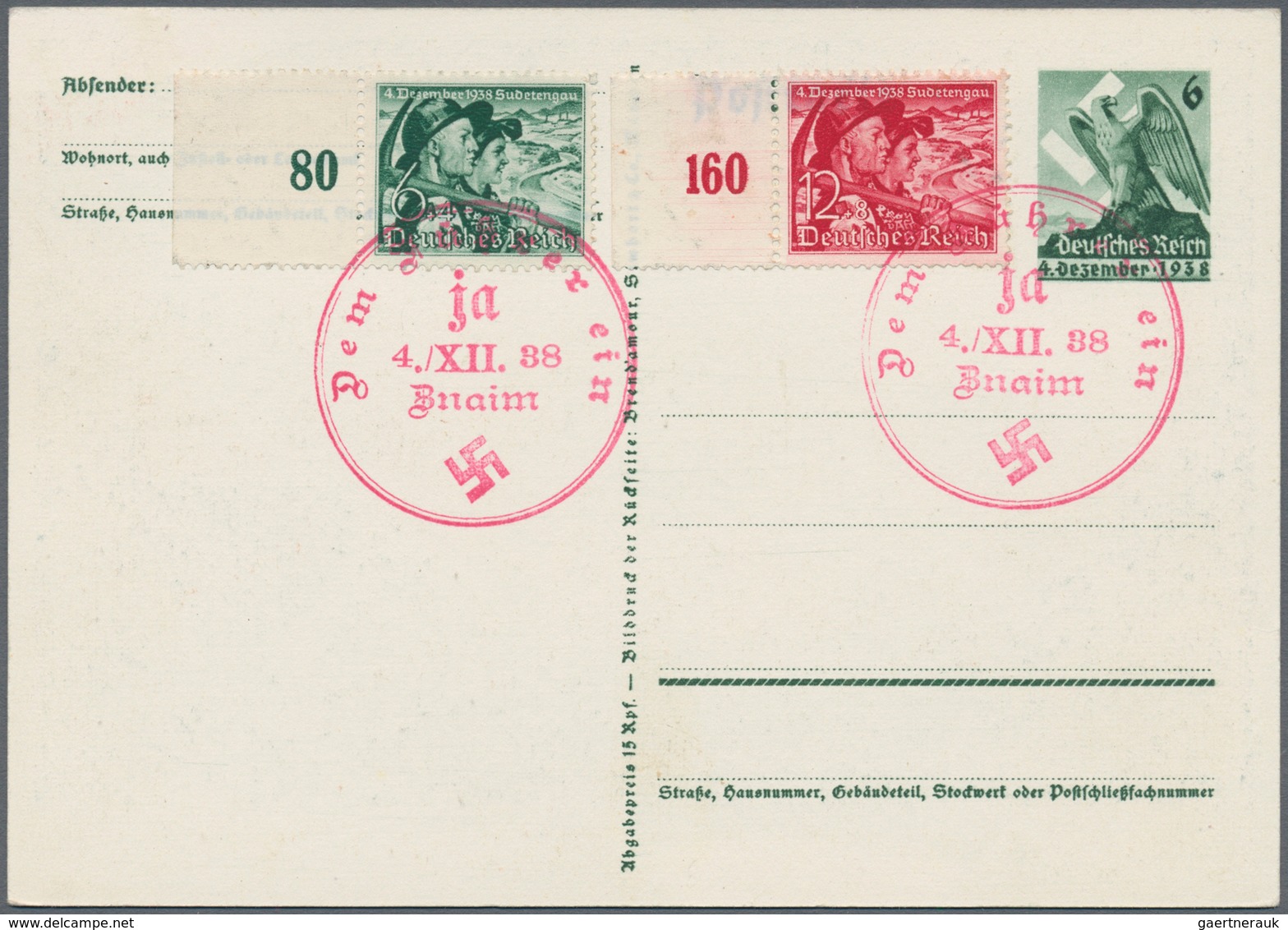 Österreich - Ostmark: 1938/1944, SONDERSTEMPEL OSTMARK, reichhaltige Sammlung mit über 800 Briefen,