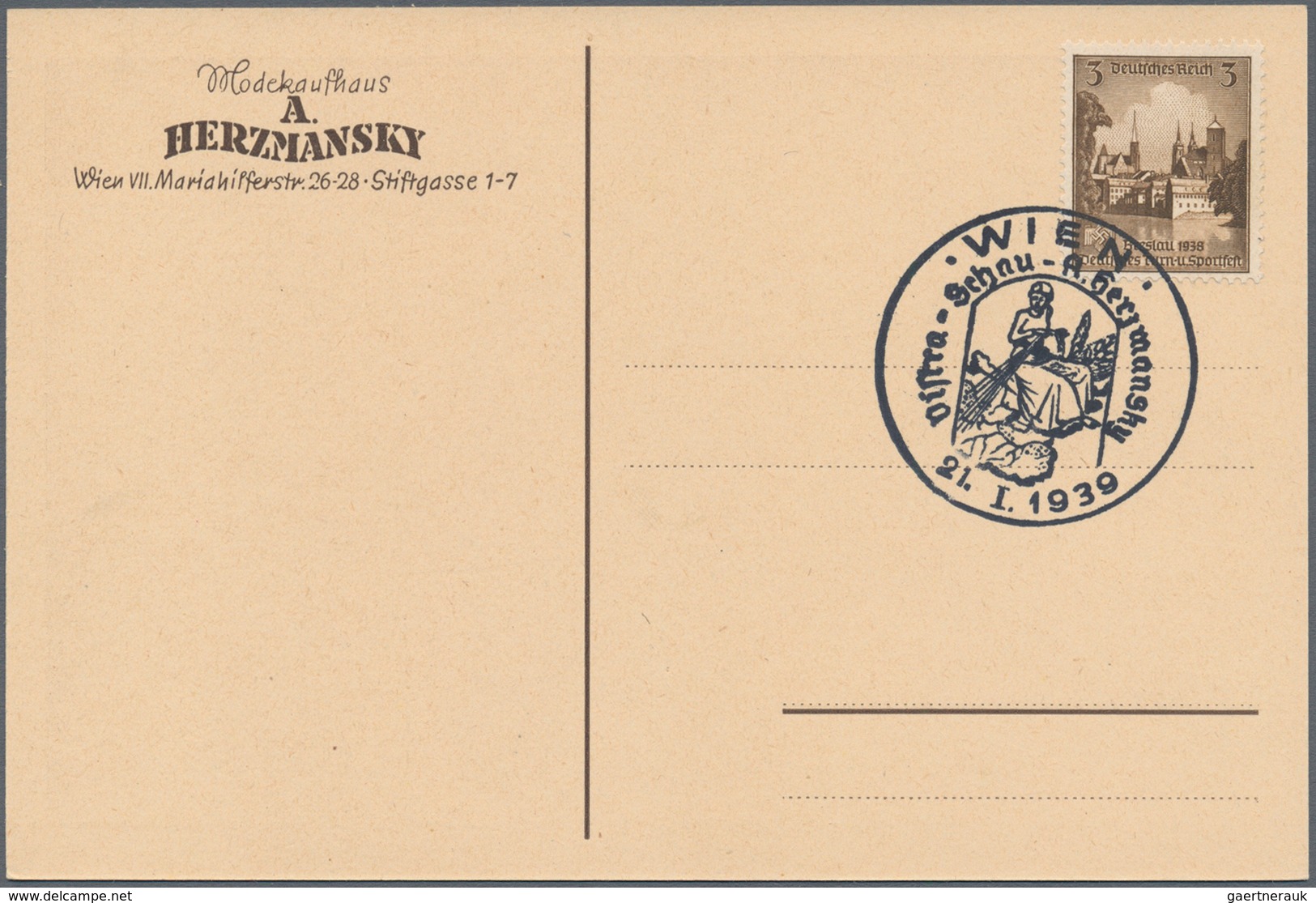 Österreich - Ostmark: 1938/1944, SONDERSTEMPEL OSTMARK, reichhaltige Sammlung mit über 800 Briefen,