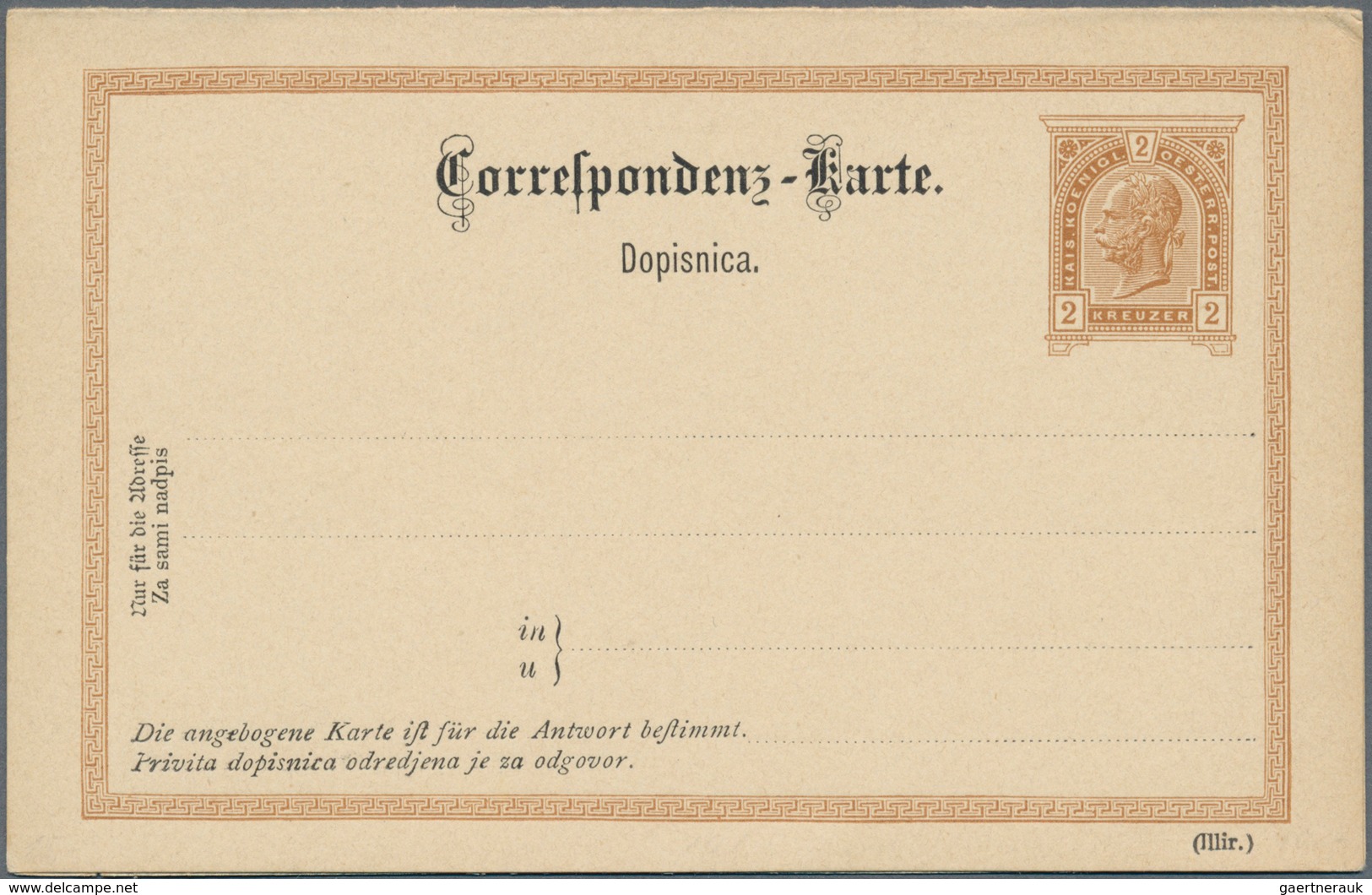 Österreich - Ganzsachen: 1883/1897, reichhaltige Sammlung mit ca.370 Ganzsachen-Postkarten der Kreuz