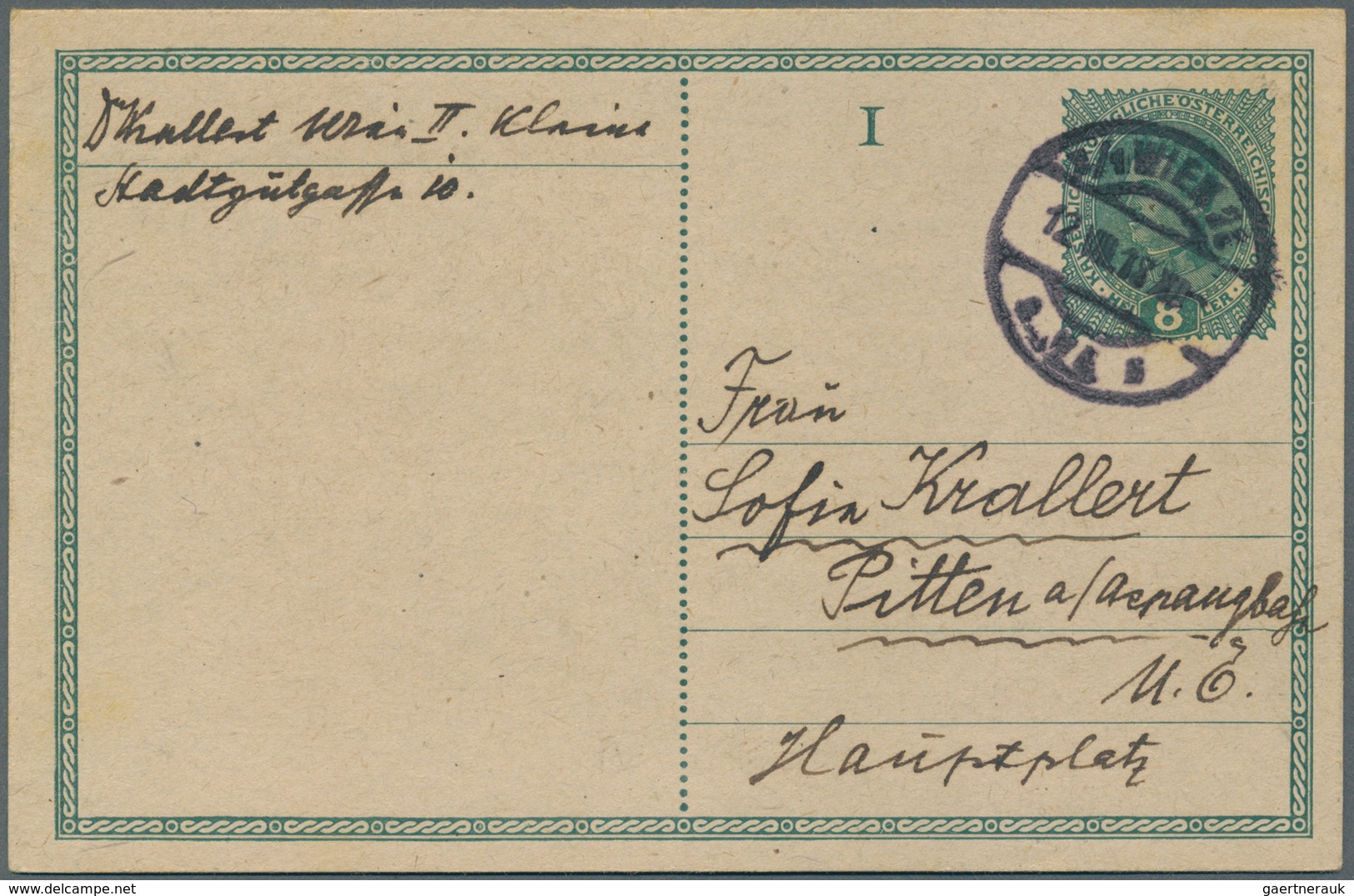 Österreich - Ganzsachen: 1900/1919, Reichhaltige Sammlung Mit Ca.450 Ganzsachen-Postkarten Der "Hell - Autres & Non Classés
