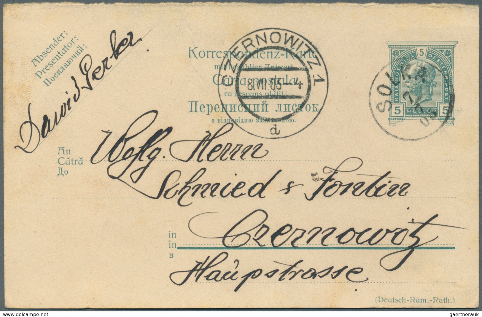 Österreich - Ganzsachen: 1900/1919, reichhaltige Sammlung mit ca.450 Ganzsachen-Postkarten der "Hell