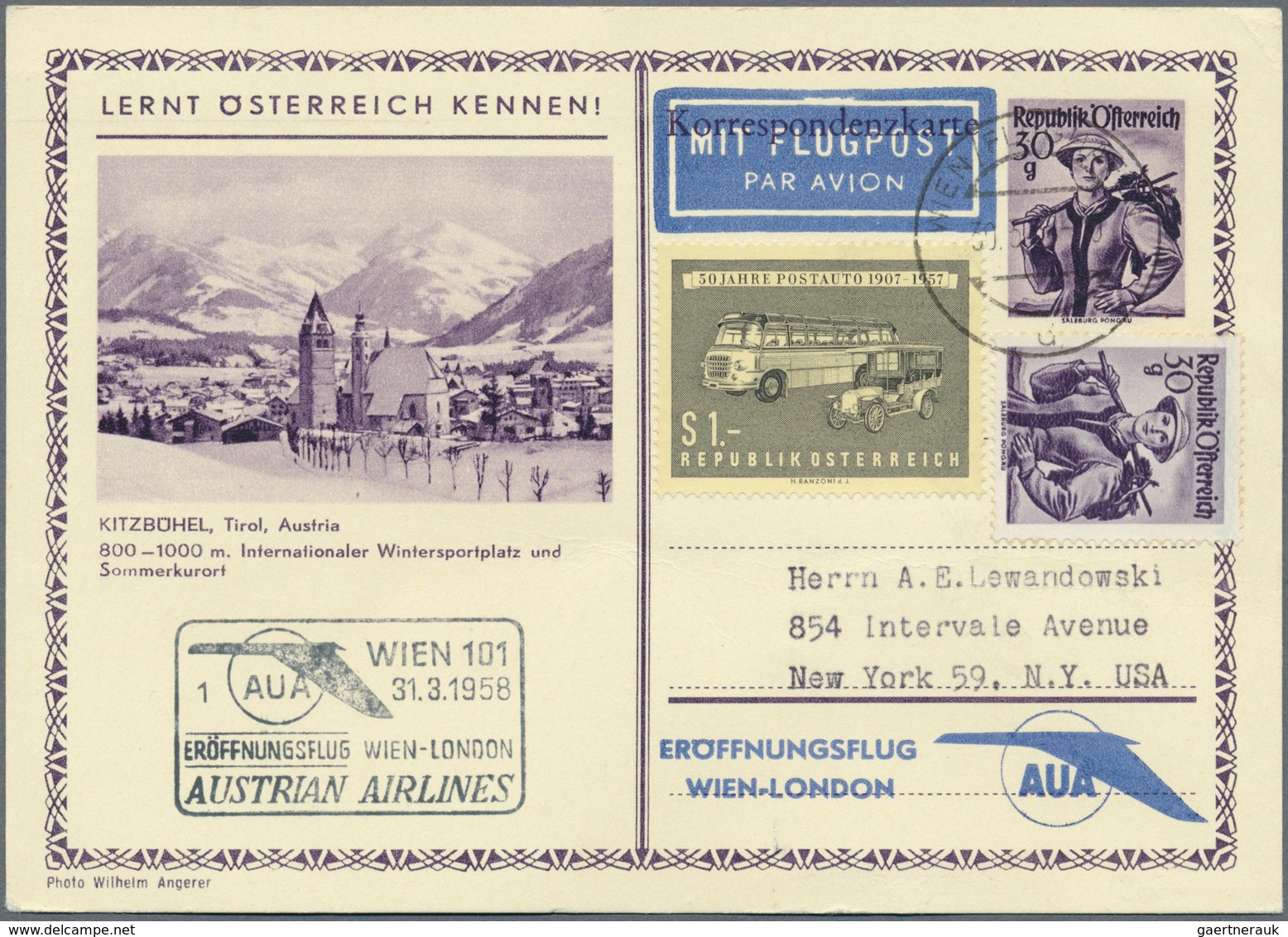 Österreich - Ganzsachen: 1951/1998, Slg. Mit Ca.150 Bildpostkarten In 2 Briefealben, Dabei Bessere K - Otros & Sin Clasificación