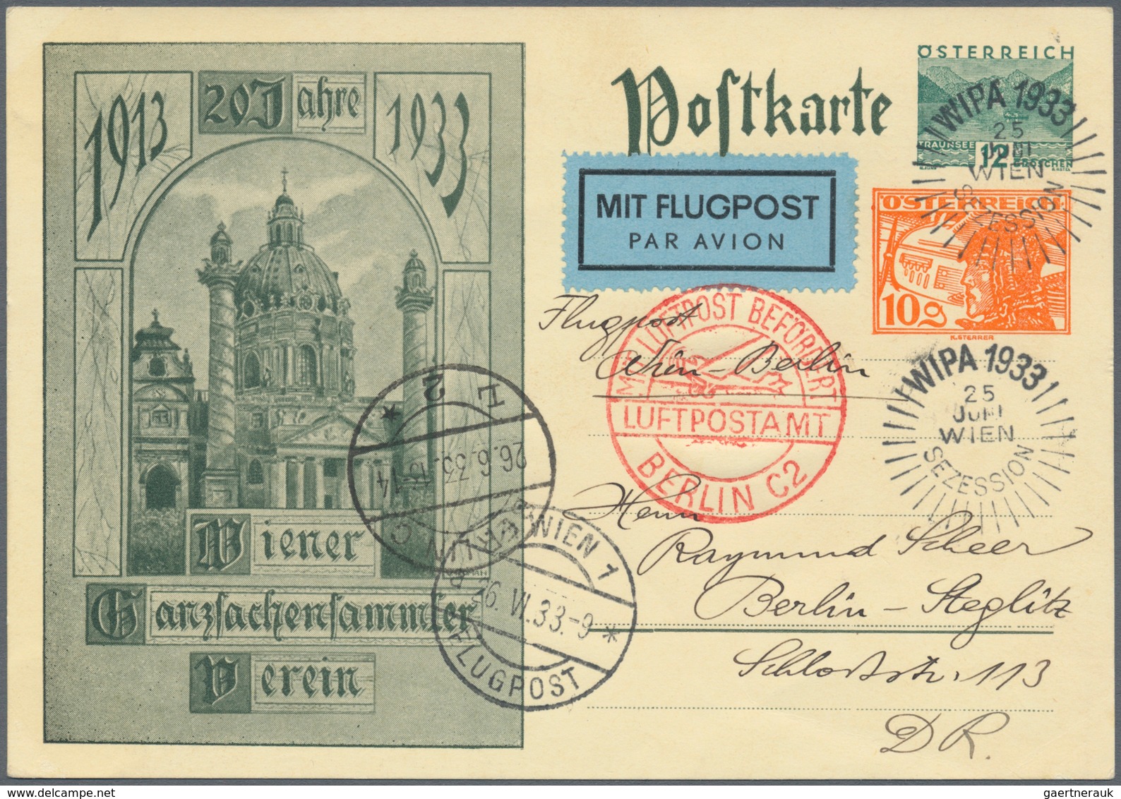 Österreich - Privatganzsachen: 1922/1938, Gehaltvolle Und Attraktive Sammlung Mit über 500 Privatgan - Otros & Sin Clasificación