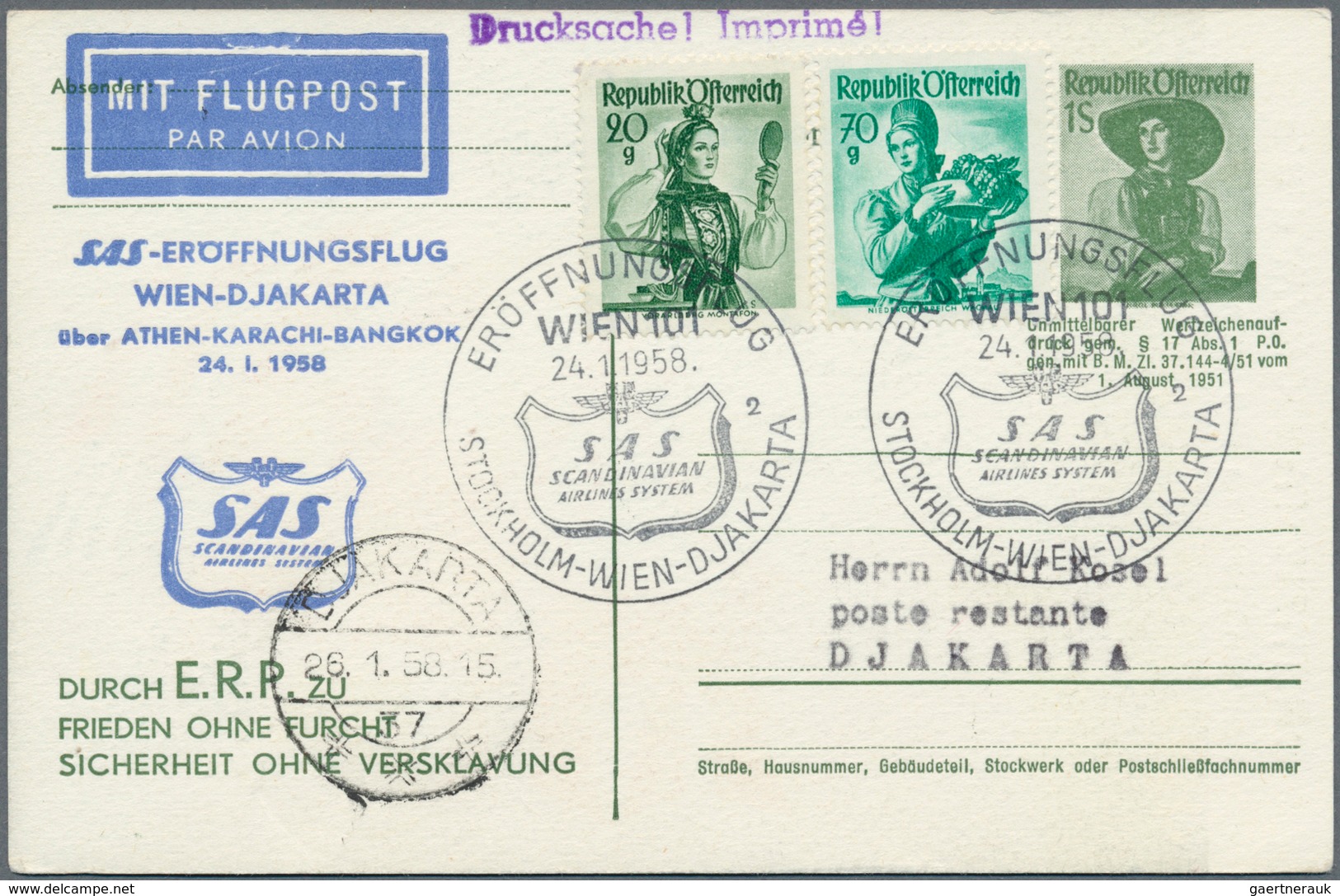 Österreich - Privatganzsachen: 1948/1974, Gehaltvoller Sammlungsbestand Mit 54 Gebrauchten Und Ungeb - Other & Unclassified