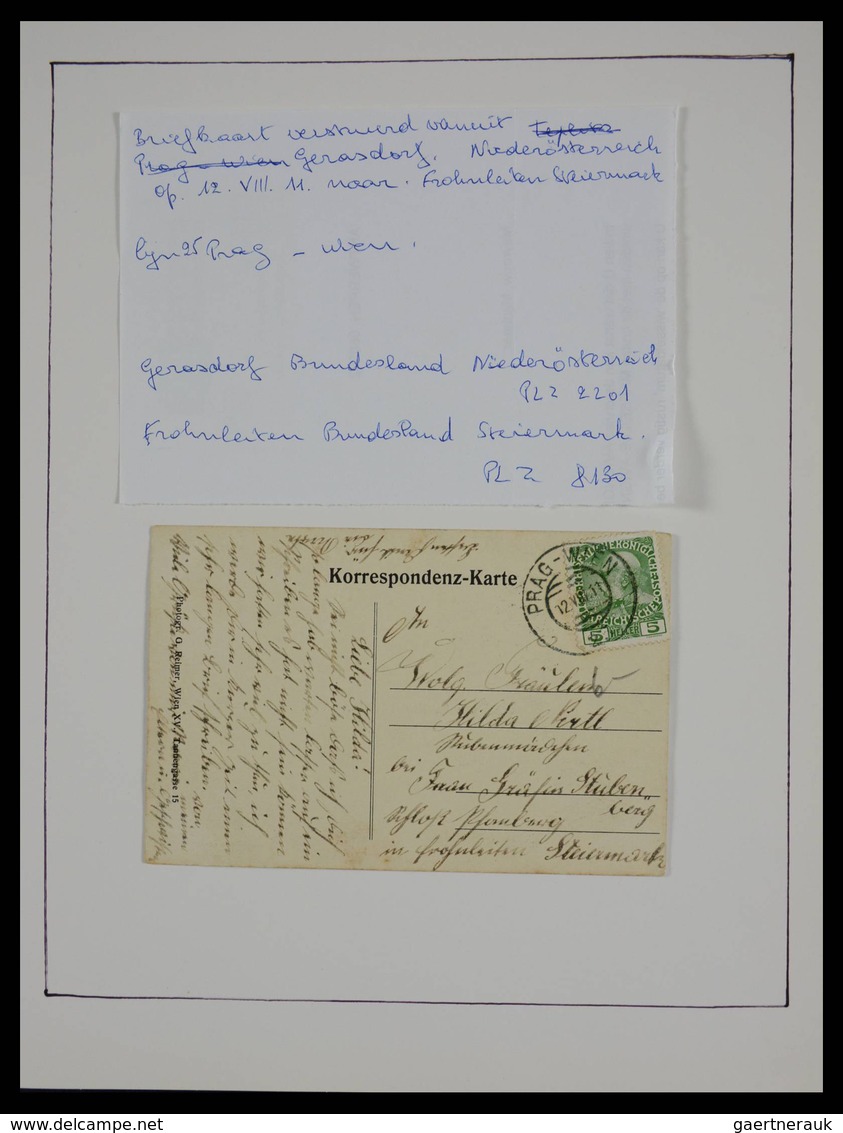 Österreich - Stempel: Beautiful Collection Railroadpost And Station Cancels Of Austria In 17 (!) Alb - Máquinas Franqueo (EMA)