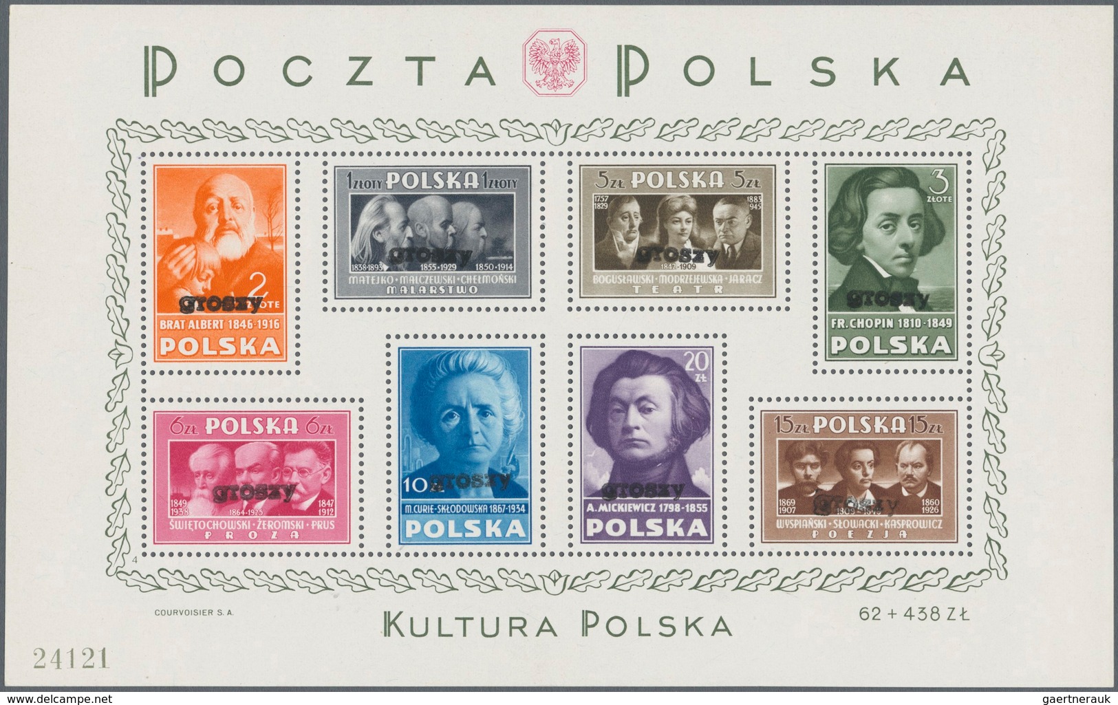Polen: 1919/2016, Large Collection Mainly Mnh In 7 Volumes, Incl. The Rare 1950s Issues With GROSZY - Autres & Non Classés