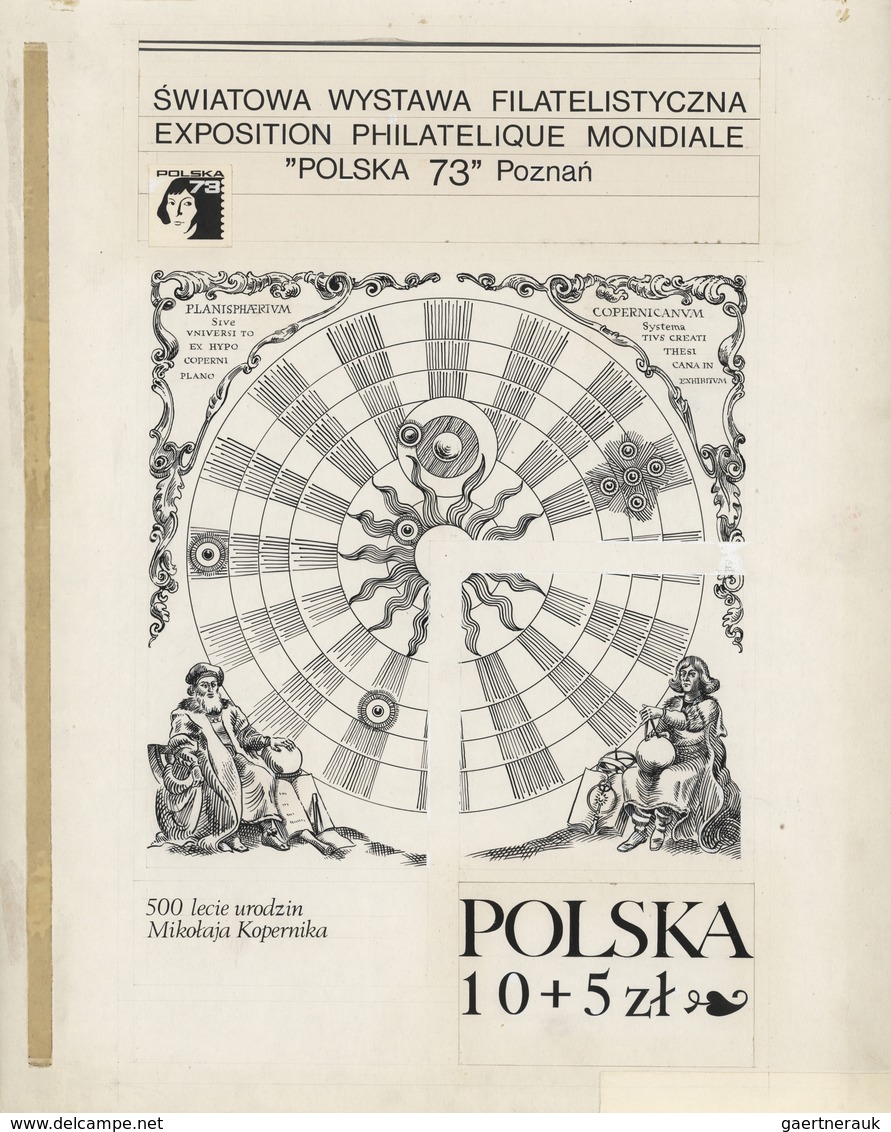 Polen: 1972: 500th Anniversary Of The Birth Of Nicolaus Copernikus And Philatelic World Exposition P - Otros & Sin Clasificación
