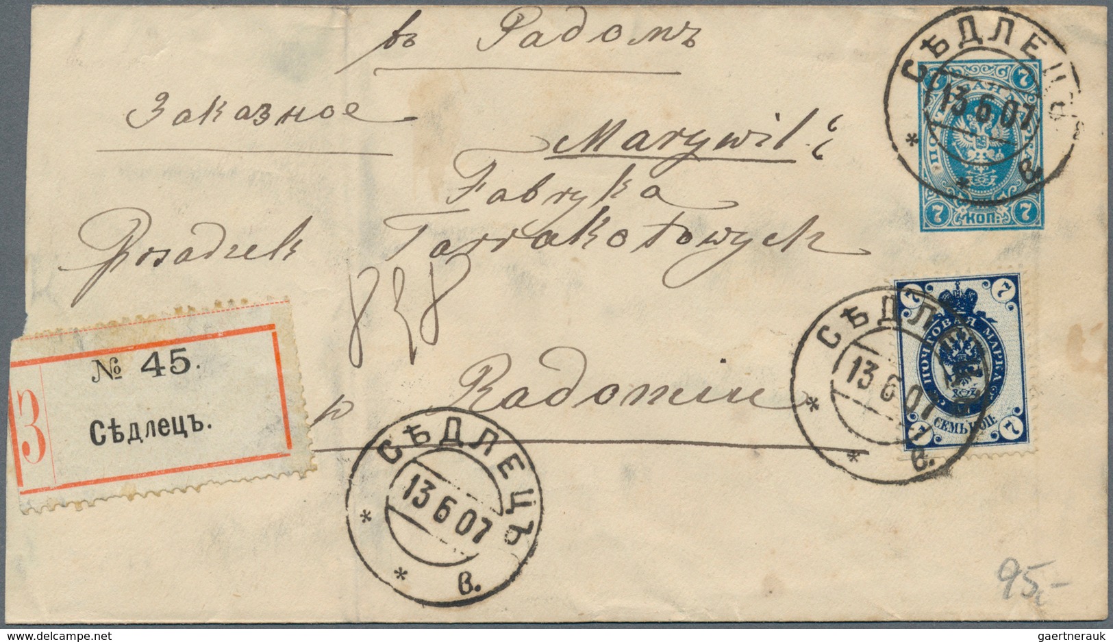 Russland - Ganzsachen: 1870's-1920's Ca.: About 150 Postal Stationery Items Plus Few Covers, With Ca - Entiers Postaux