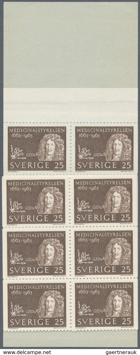 Schweden - Markenheftchen: 1941/1969, Duplicated Accumulation Of About 50 Different Stamp Booklets I - 1904-50