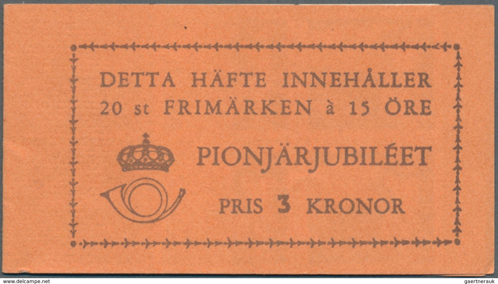 Schweden - Markenheftchen: 1945/1967, Heavy Duplicated Accumulation Of Nine Different Stamp Booklets - 1904-50