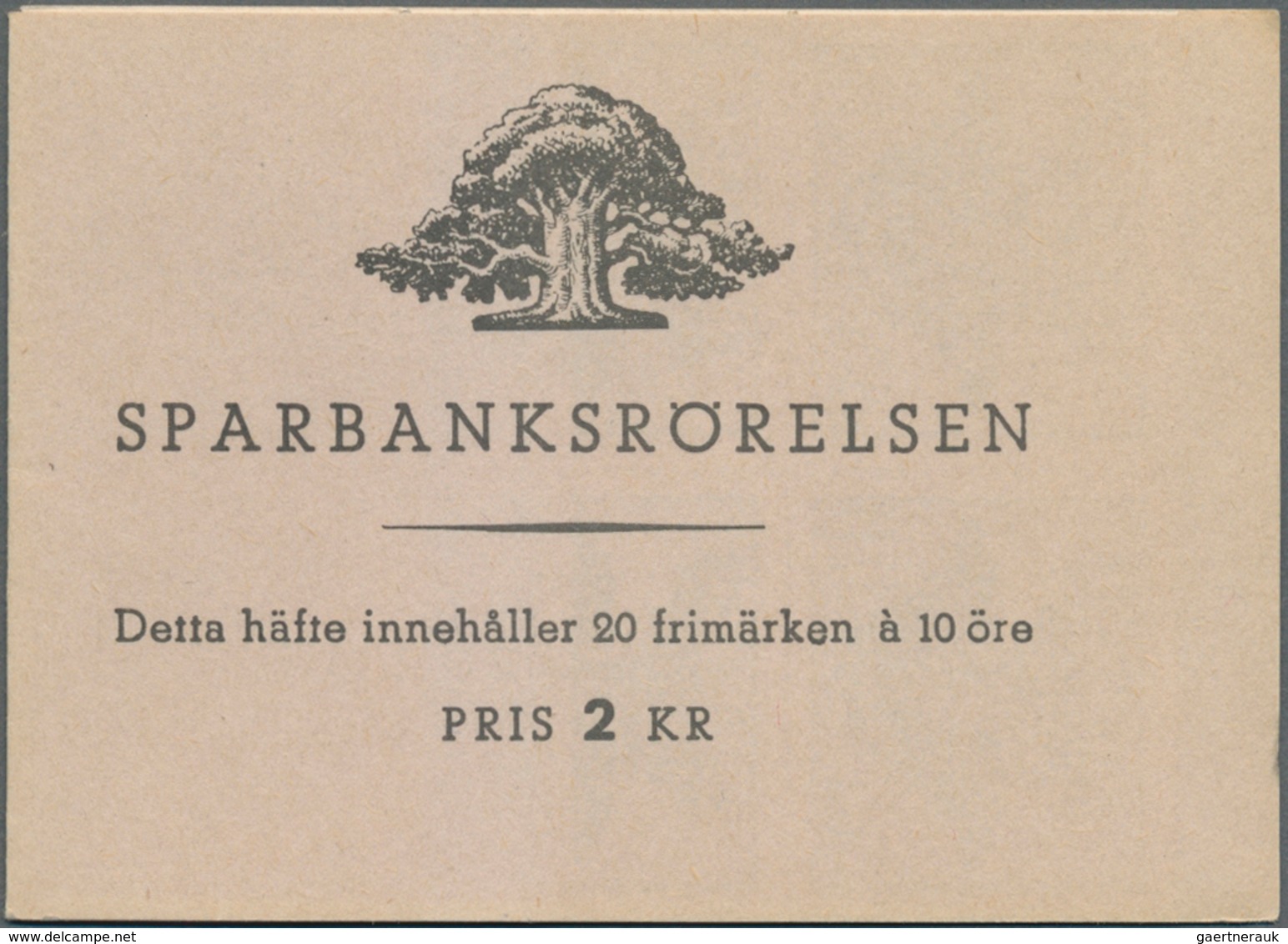Schweden - Markenheftchen: 1945/1967, Heavy Duplicated Accumulation Of Nine Different Stamp Booklets - 1904-50