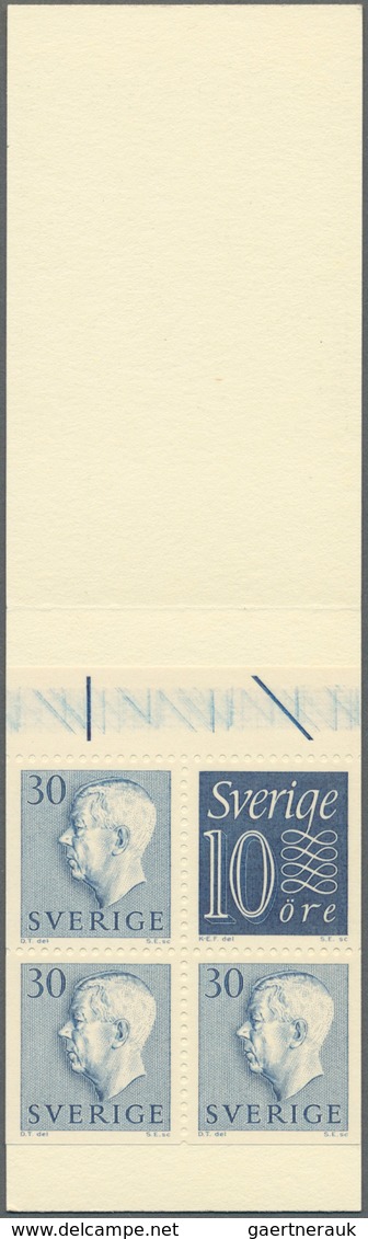 Schweden - Markenheftchen: 1954/1964, Heavy Duplicated Accumulation Of Ten Different Mostly Slot-mac - 1904-50