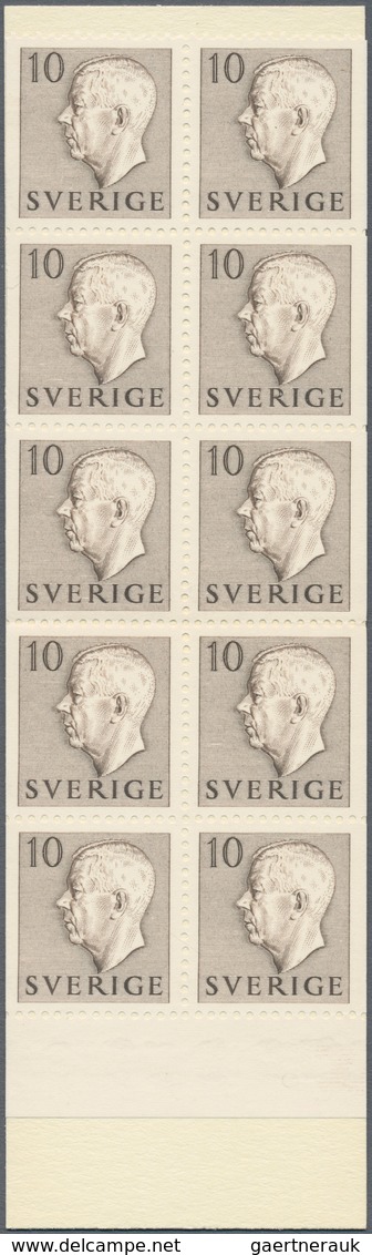 Schweden - Markenheftchen: 1954/1966, Accumulation Of 26 Different Mostly Slot-machine Stamp Booklet - 1904-50