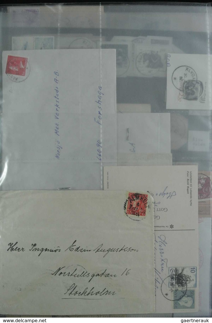 Schweden - Stempel: 1855/1980: You enjoy Sweden cancellations? Now here is your chance: collector es