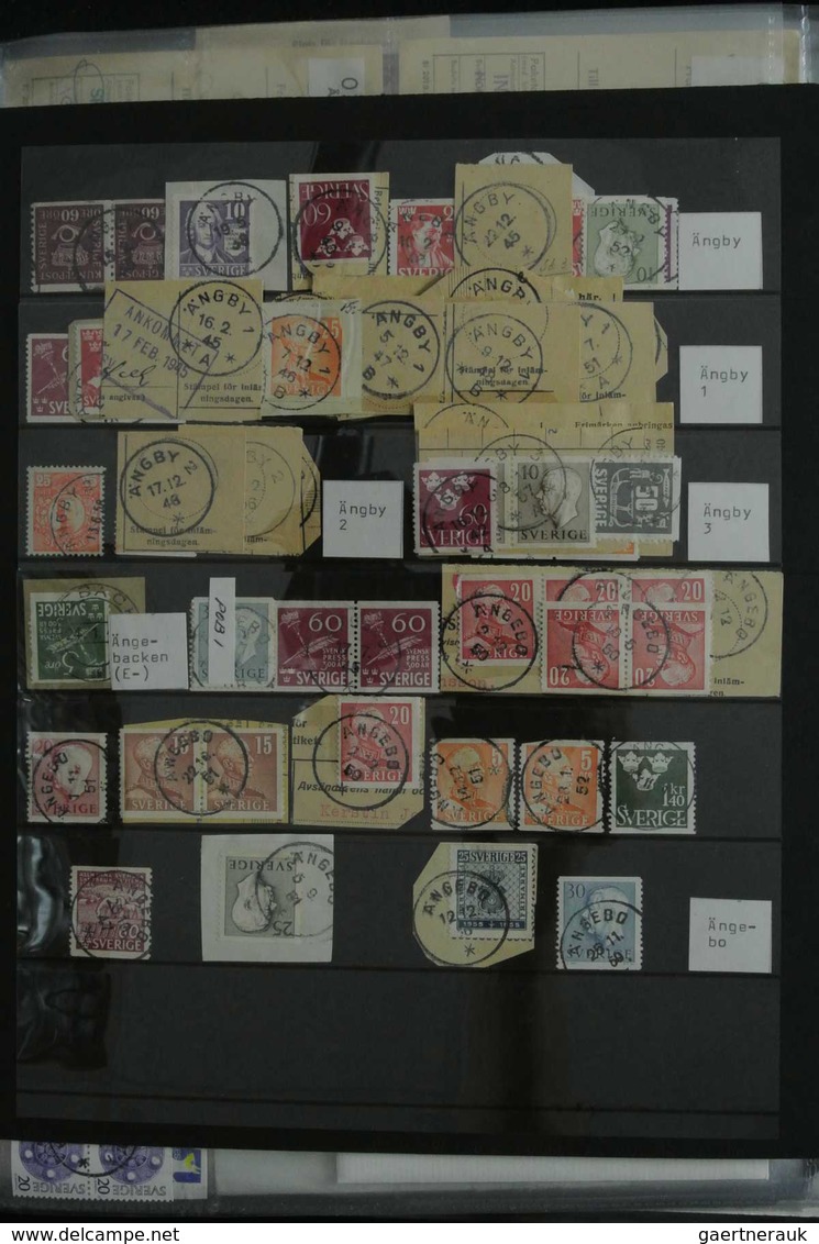 Schweden - Stempel: 1855/1980: You enjoy Sweden cancellations? Now here is your chance: collector es