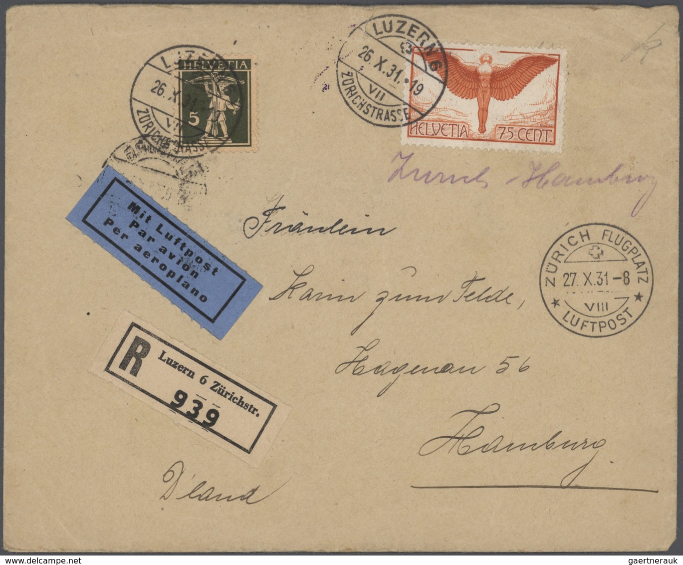 Schweiz: 1814/1955, Vielseitige Partie Von 58 Briefen Und Karten, Ab Gutem Teil Vorphila, Markenzeit - Autres & Non Classés