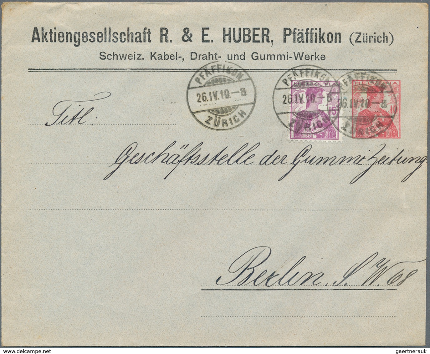 Schweiz: 1880-1970 Ca.: Rund 140 Belege Und Einige Briefmarken Und Blocks, Dabei über 60 Feldpost-/M - Autres & Non Classés
