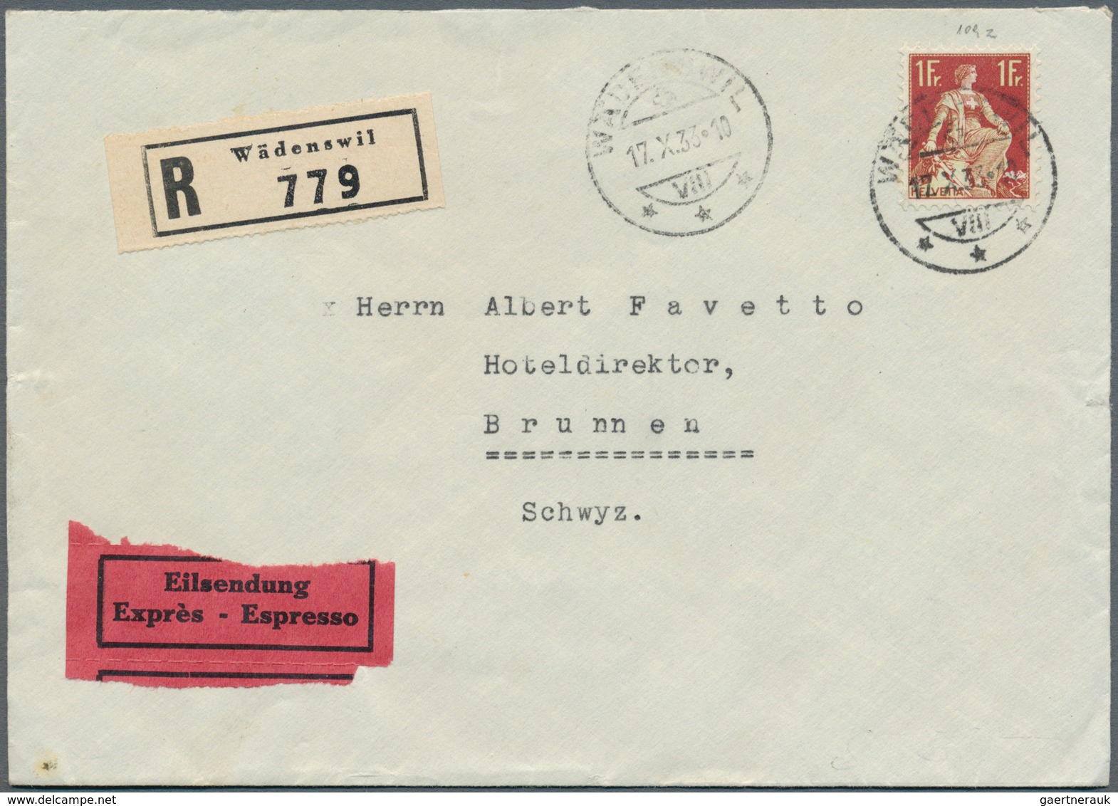 Schweiz: 1907-2000 Ca.: Sehr Umfangreicher Und Vielfältiger Bestand Von Rund 5000 Briefen, Postkarte - Autres & Non Classés