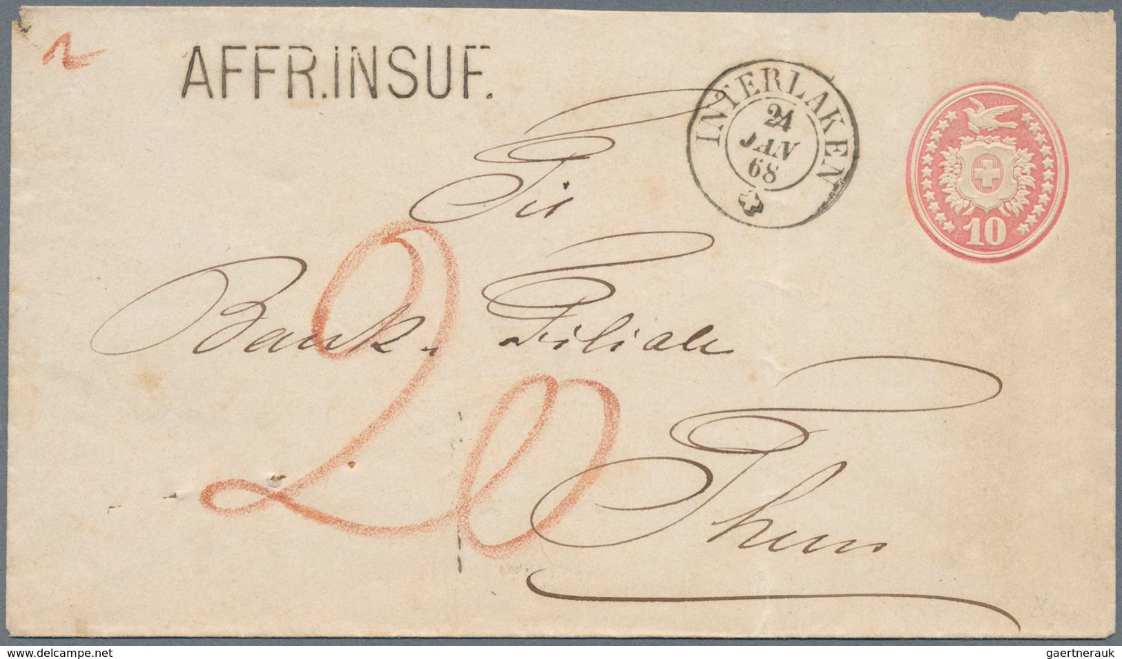 Schweiz - Ganzsachen: 1867-1920er Ca.: Rund 80 Gebrauchte Ganzsachen, Von Tübli-Umschlägen Bis Bunde - Enteros Postales