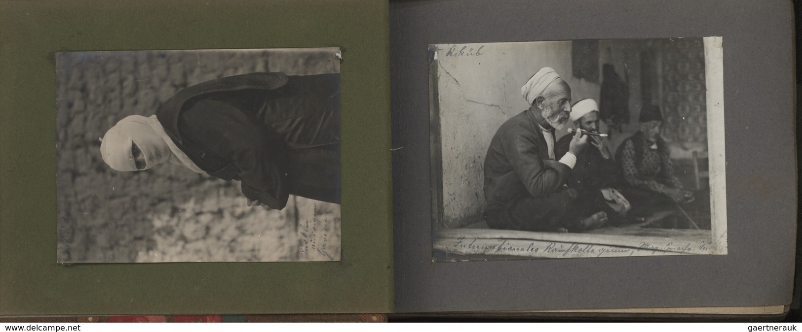 Türkei - Besonderheiten: 1914/1918: Fotoalbum Eines Luftschiffers Im 1. Weltkrieg Mit 78 Fotos Und A - Autres & Non Classés