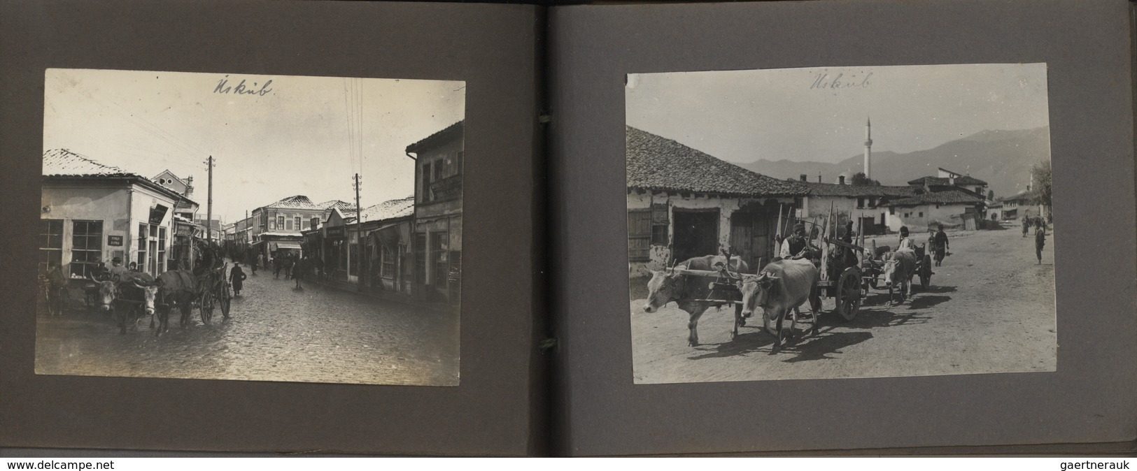 Türkei - Besonderheiten: 1914/1918: Fotoalbum Eines Luftschiffers Im 1. Weltkrieg Mit 78 Fotos Und A - Otros & Sin Clasificación