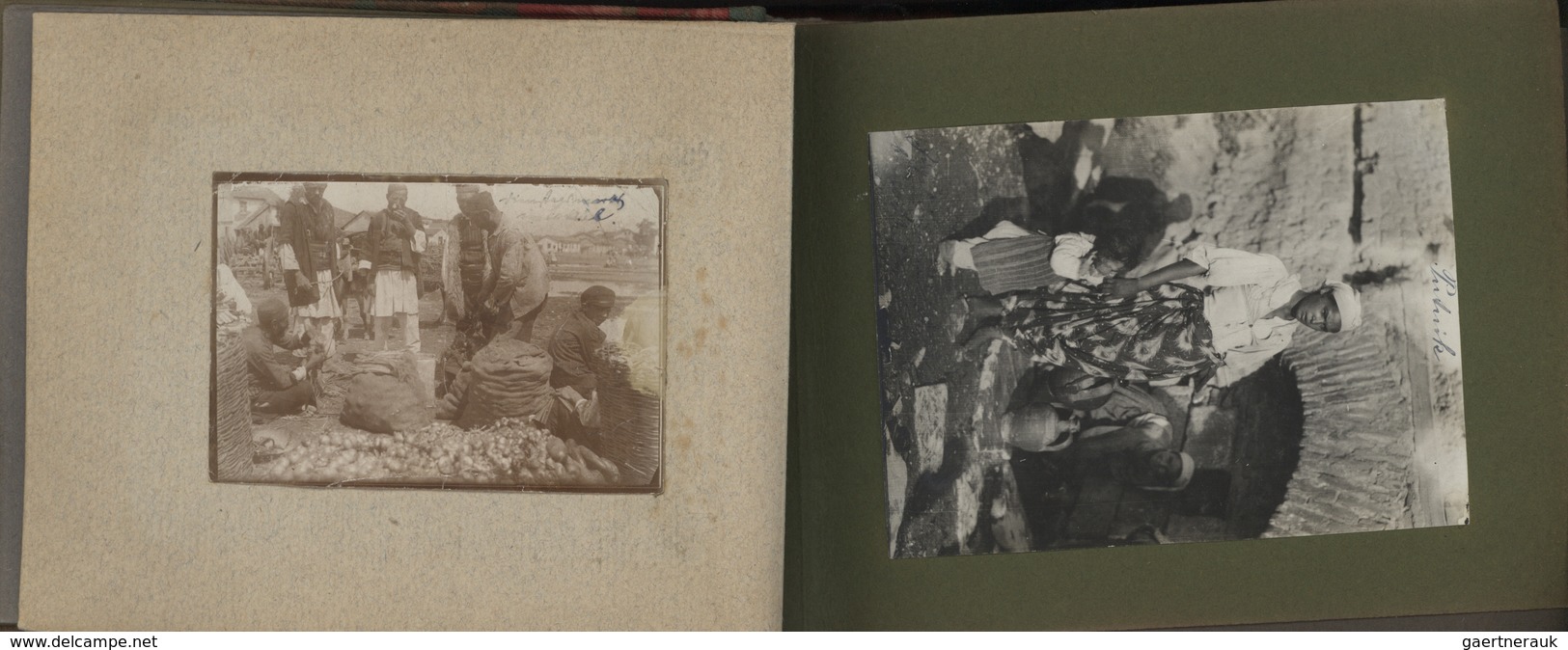 Türkei - Besonderheiten: 1914/1918: Fotoalbum Eines Luftschiffers Im 1. Weltkrieg Mit 78 Fotos Und A - Otros & Sin Clasificación