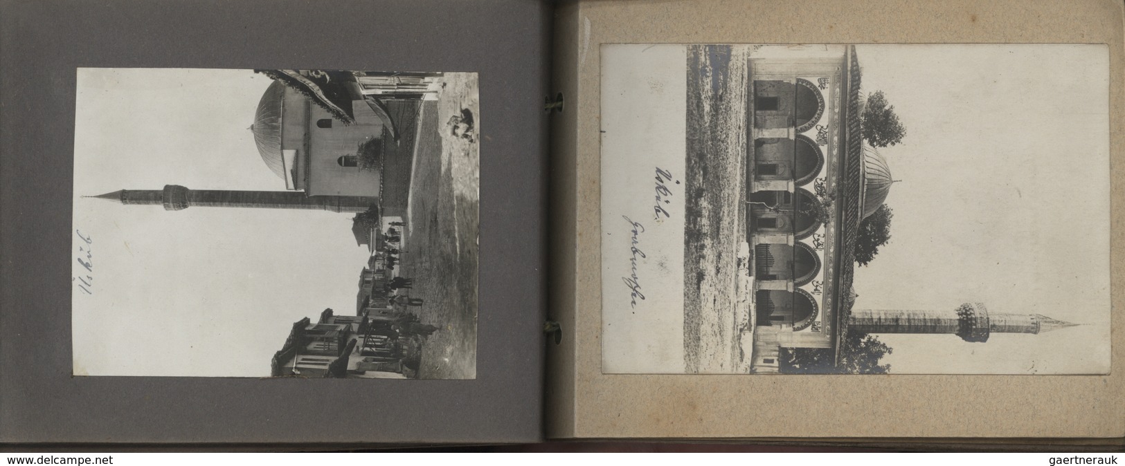 Türkei - Besonderheiten: 1914/1918: Fotoalbum eines Luftschiffers im 1. Weltkrieg mit 78 Fotos und A